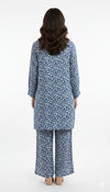 Women's Co-Ord Suit Blue Floral