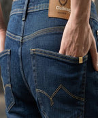 Men's Denim Slim Fit- JP-2211 Navy