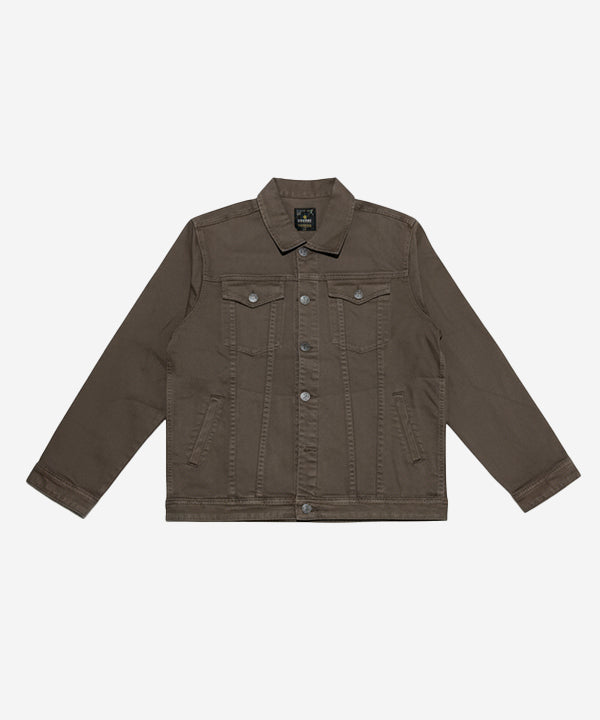 Men's Denim Jacket - Coffee JK-0363