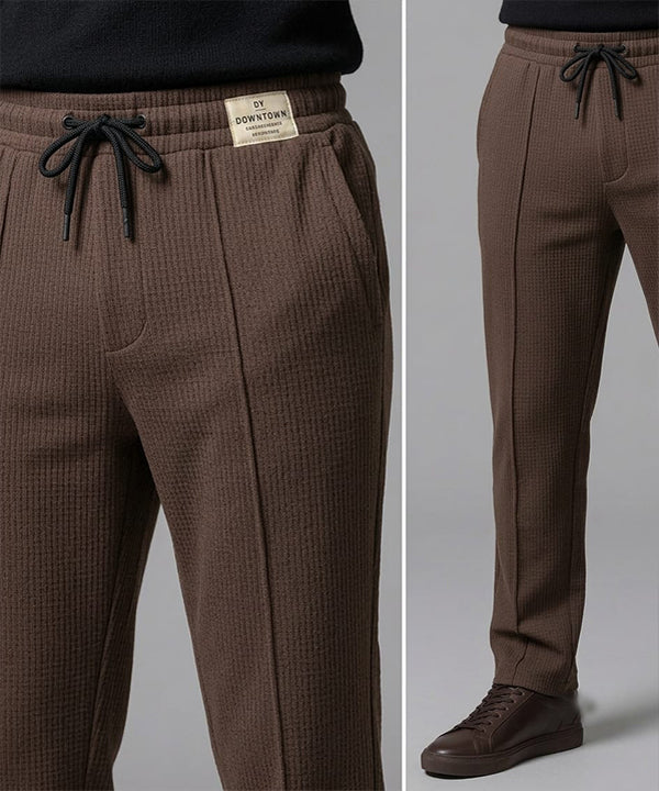 Men’s Thermal Smart Baggy Trouser– LWR-0706 Coffee-Brown