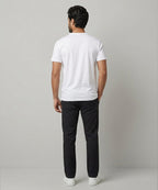 HR Clothing Men’s White Basic T-Shirt – TSH-7207