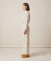 Women's Floral Co-Ord Set White LTP-0036