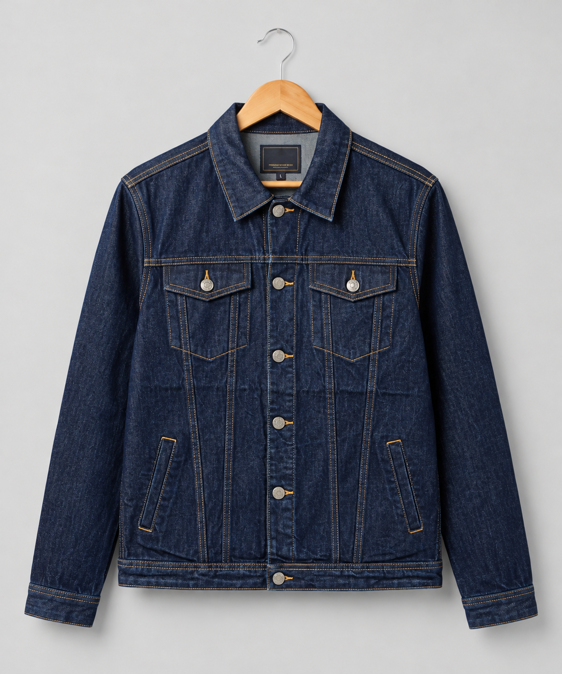 Men's Denim Jacket - Navy - JK-0412