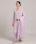 Women's Eastern Powder Pink Embroidered 3-piece 0004