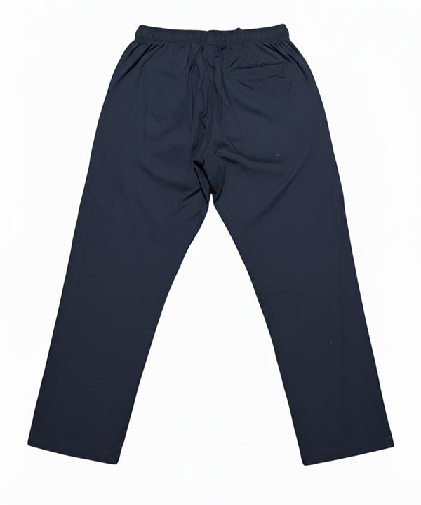 HR Clothing Men's Linen Trousers - D Navy LWR-0537