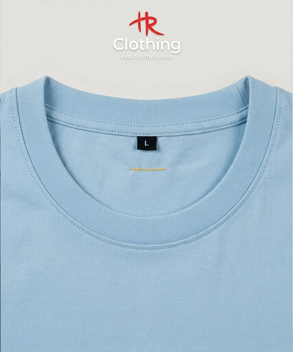 HR Clothing Men's Sky Drop Shoulder T-Shirt - TSH-7208