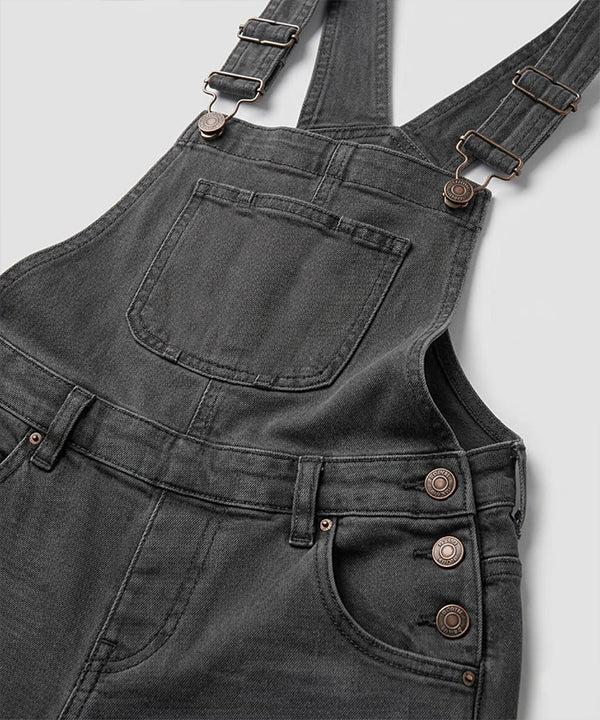 HR Clothing Women's Denim Rompers – Grey - DG-0003