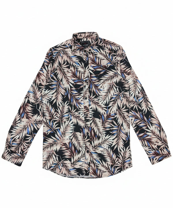 Men's Casual Shirt - Shc-1028 L Pink Floral