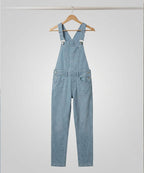 HR Clothing Women's Denim Rompers – L-Blue- DG-0007