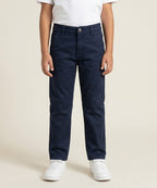 Kids Cotton Self-Navy Chino Pant - Bcp-0052