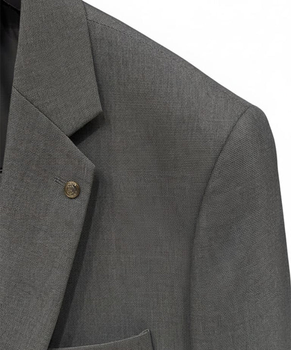 Formal Suit Gst-0124 Grey 2 Button