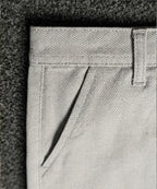 Men’s Summer Cotton Texture Grey Shorts- BR-0102