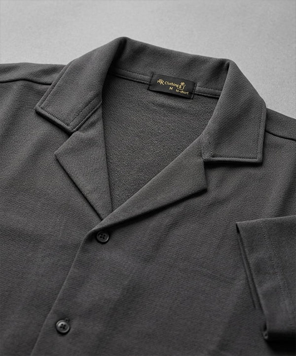Men's Thermal Half sleves Shirt -D-Grey Shc-3086