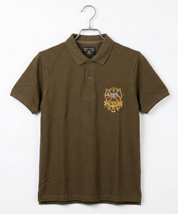 HR Clothing Men's Polo T-Shirt D-Brown TSH-5546