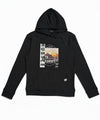 Men's Printed Hoodie - Black Tsh-5997