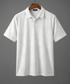 Men's T-Shirt Collar White Jhony Collar Tsh-7025