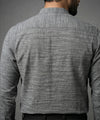 Men's Casual Shirt - Shc-1721 Texture Grey