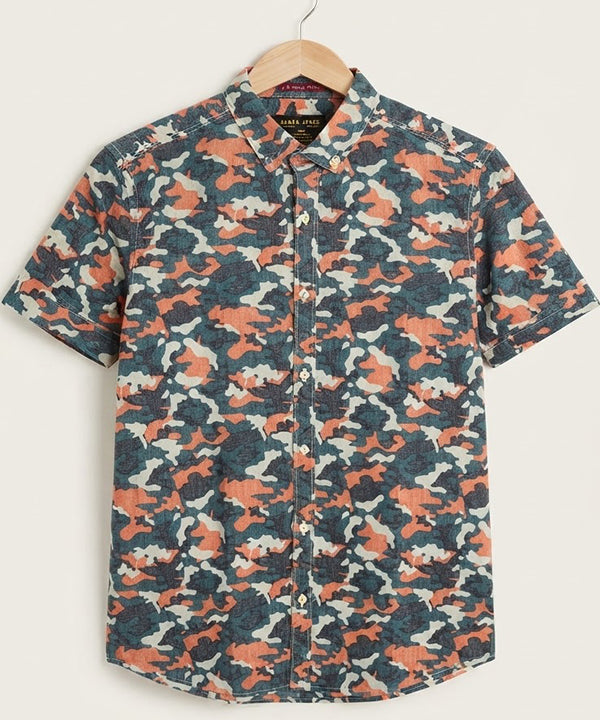 Men's Casual Multi Printed Half Sleves Shc-1778