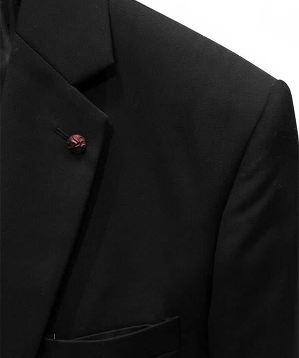 Formal Suit Gst-0116 Black 2 Button