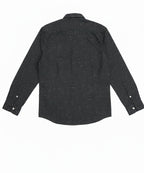 Men's Casual Shirt - Shc-1616 Black Dotted