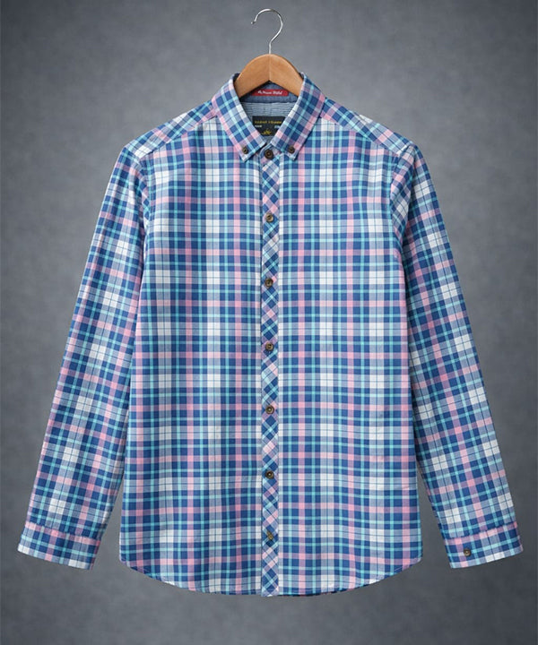 Men's Casual Shirt - Shc-1708 Multi Chk