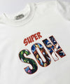 HR clothing Kids Super Son TShirt - White
