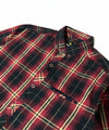 Men's Casual Shirt - Shc-1191 Persian Red Chk