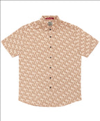 HR clothing Kids Half Sleeves Shirt - Printed Beige BSH-0110