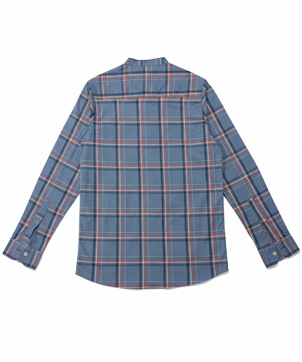 Men's Casual Shirt - Shc-1458 Blue Chk