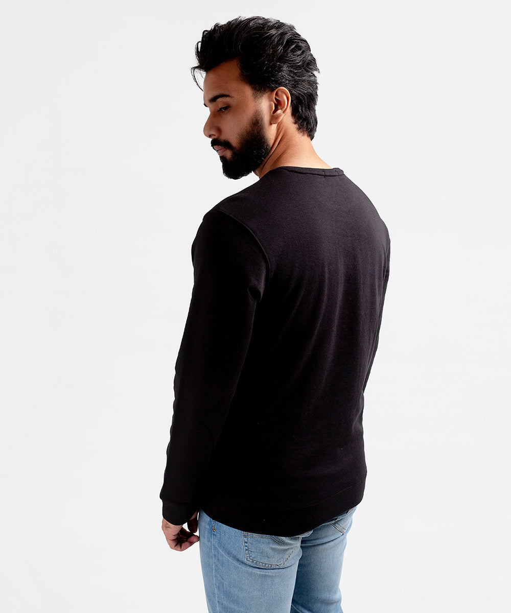 Men's Sweat Shirt - Black Game Mode
