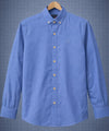 Men's Casual Shirt - Shc-1063 Dotted Blue
