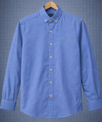 Men's Casual Shirt - Shc-1063 Dotted Blue