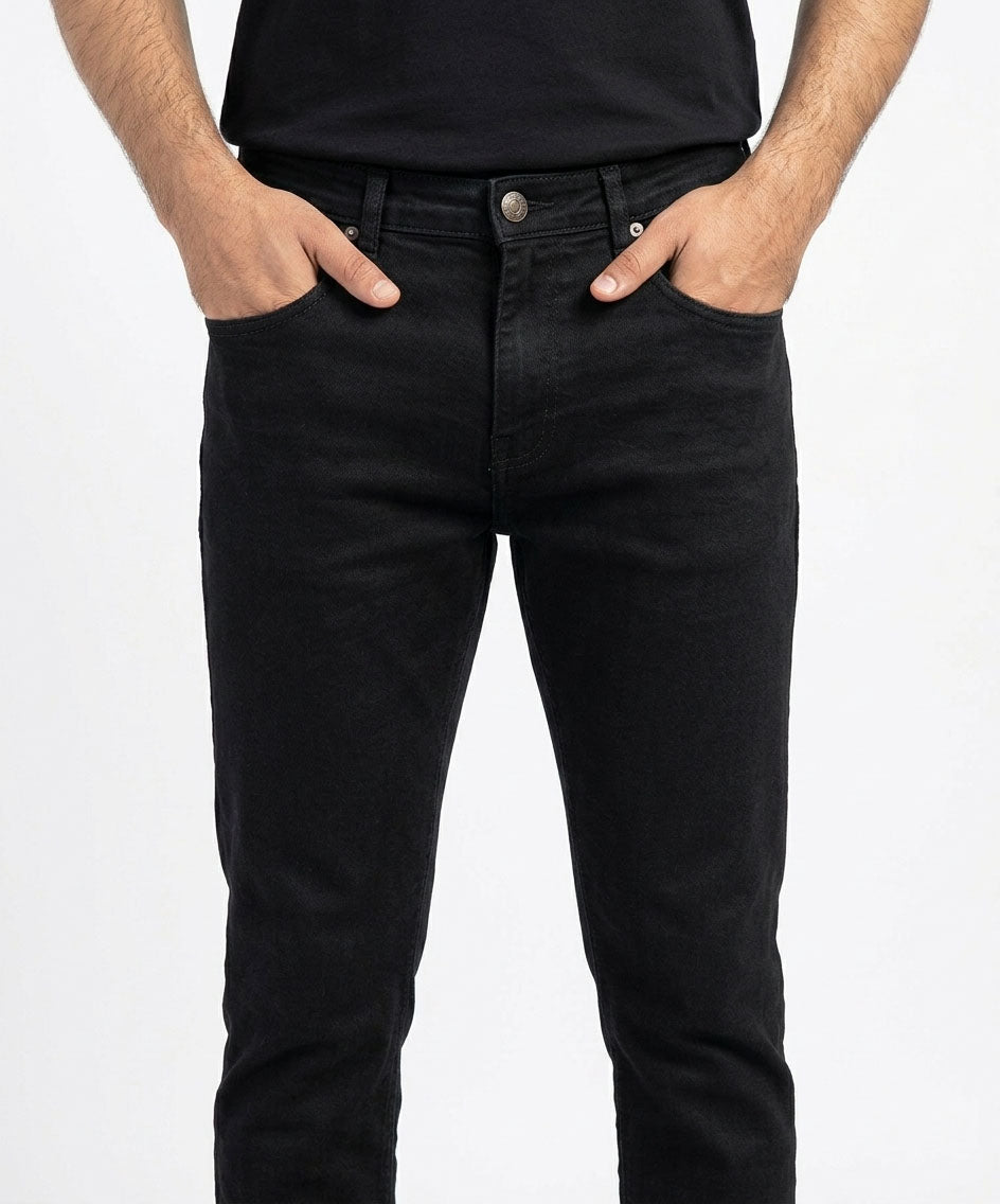Men's Denim Slim Fit- Black JP-2016