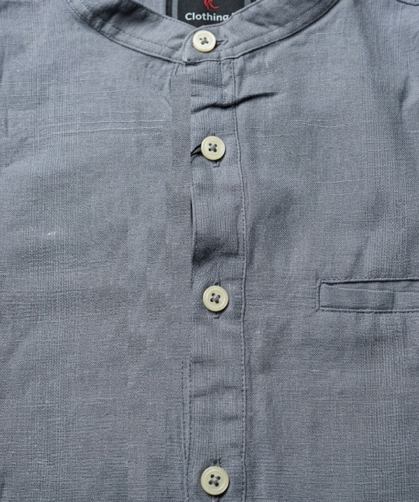 Men's Casual Shirt - Shc-1453 Grey