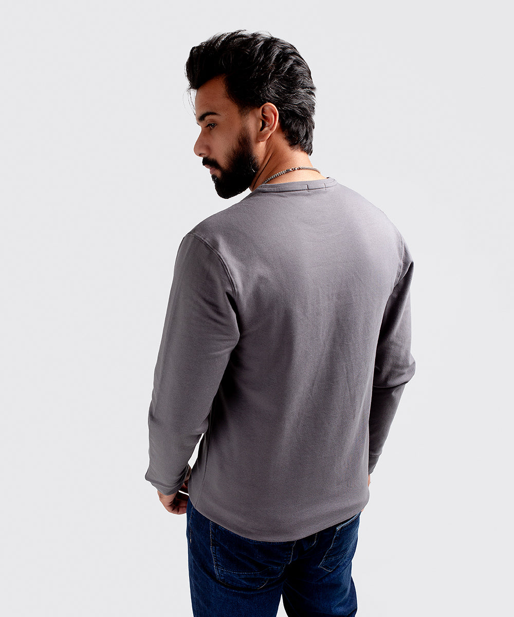 Men's Sweat Shirt - Grey Dream
