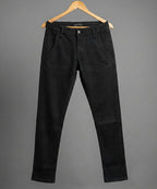 HR Clothing Men's Denim - Black JP-2102