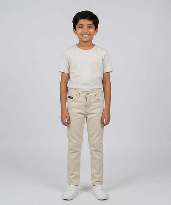 Boys Fawn Stretch Denim Jeans- Bjp-0248