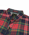 Men's Casual Checkered Shirt - Shc-1707 G Red Chk