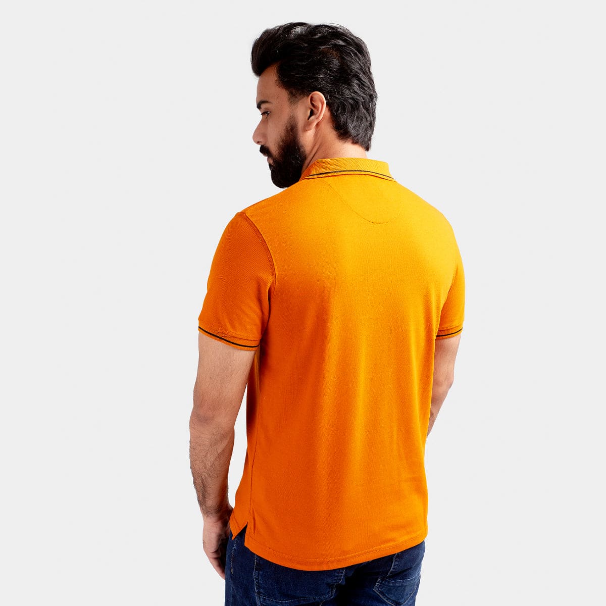 HR Clothing Men's Polo T-Shirt Mustard TSH-5518