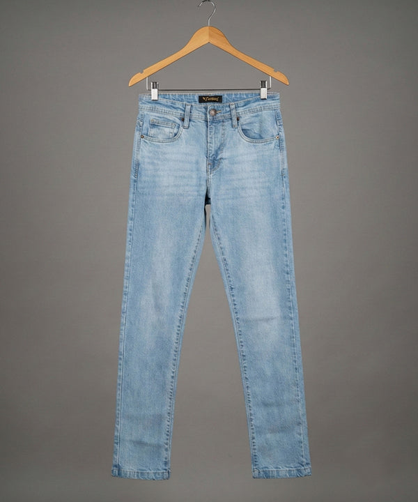 HR Clothing Men's Denim - Ice Blue JP-2101