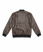 Men's Leather Jacket - Coffee JK-0439