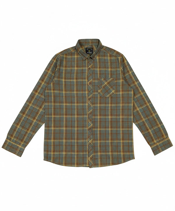 Men's Casual Shirt - Shc-1192 Green Chk