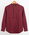 Men's Casual Shirt - Maroon Shc-1590 ORG