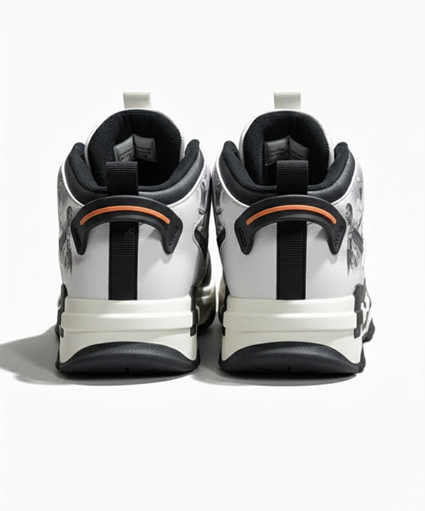 BasketBall Casual Sneakers Fw-0158 Black
