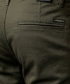 Men’s Summer Cotton Texture Green Shorts- BR-0102