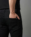HR Clothing Men's Denim - Black JP-2094