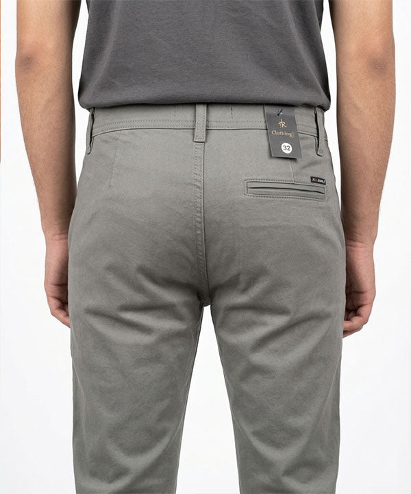 Men's Chino Straight Fit- D-Grey CP-0551