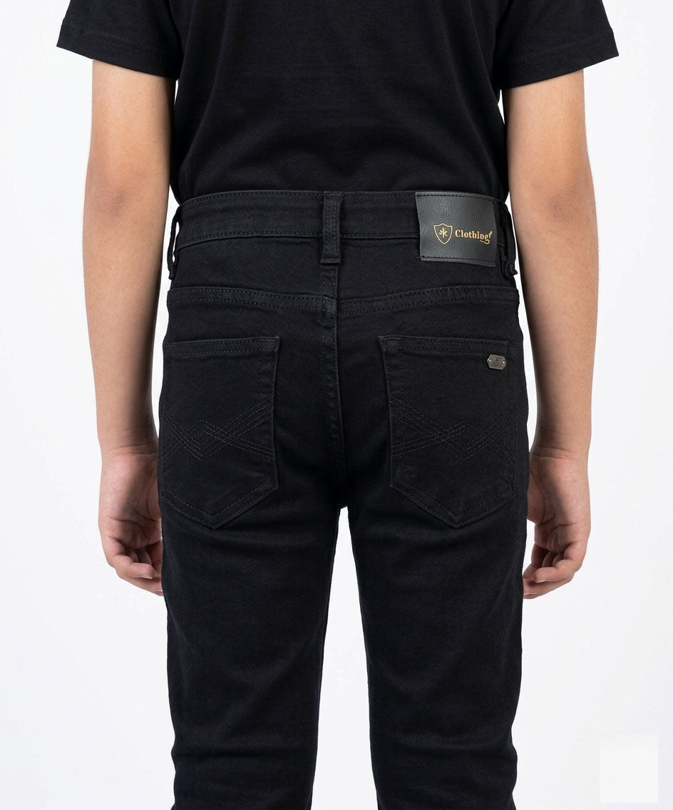 Boys Black jeans pants- Bjp-0262