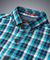 Men's Casual Shirt - Shc-1701 Ferozi Chk