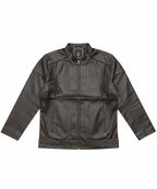 Men's Leather Jacket - Tex D-Brown Jk-0313